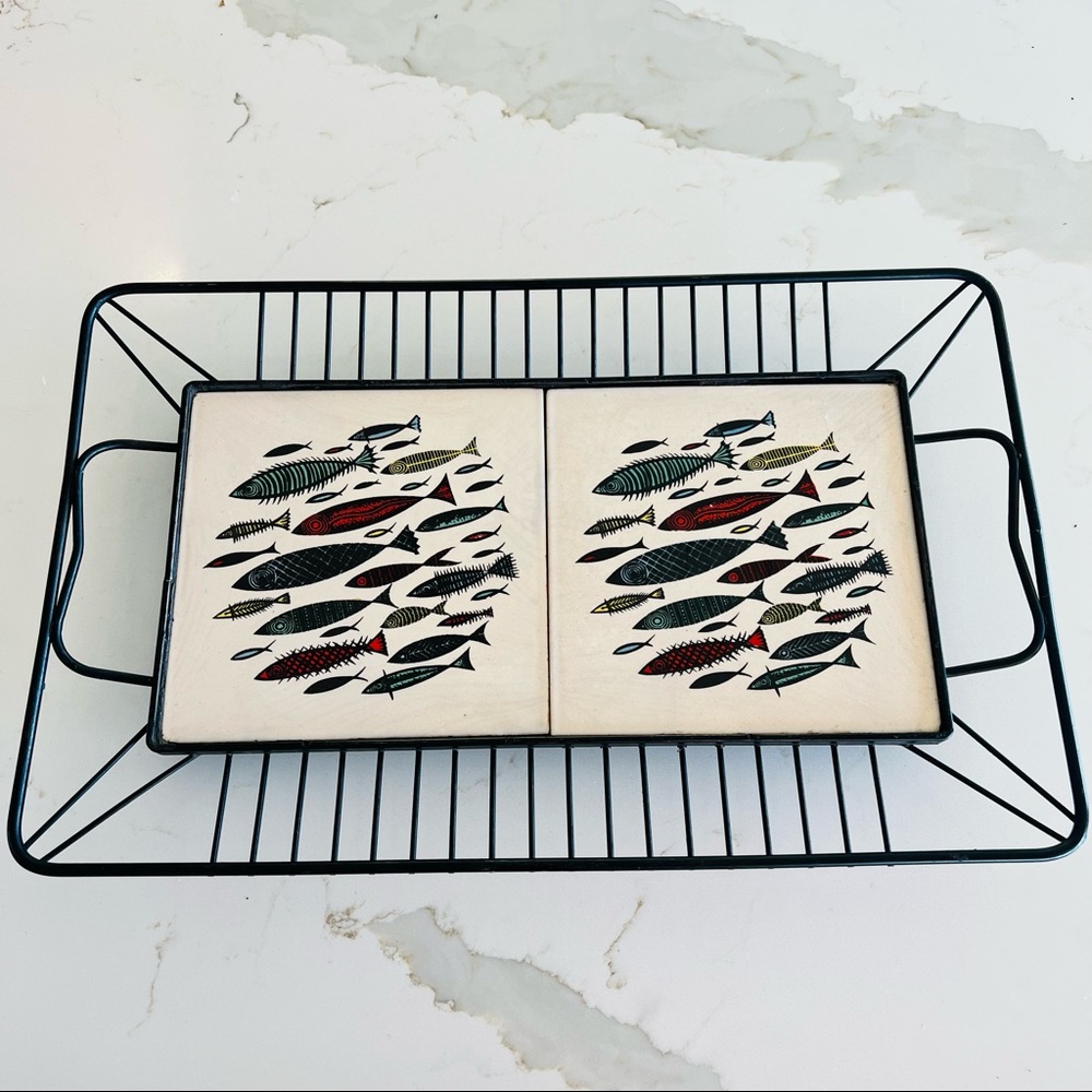 MCM fish trivet